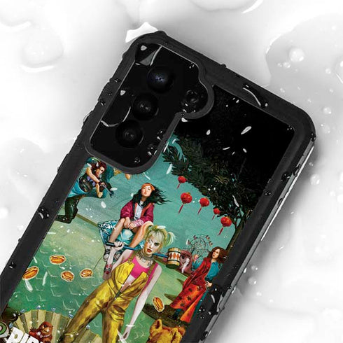DC Comics Harley Quinn Birds of Prey Variant Movie Poster Galaxy S23 Plus Waterproof Case