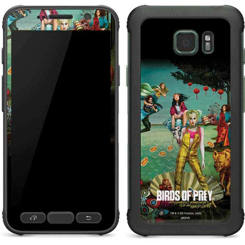 DC Comics Harley Quinn Birds of Prey Variant Movie Poster Galaxy S7 Active Skin