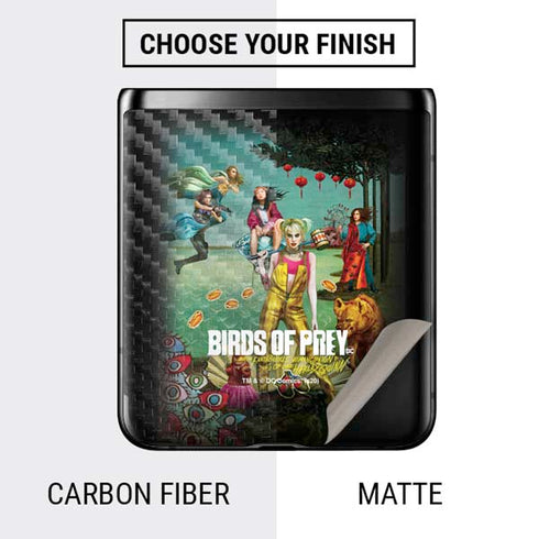 DC Comics Harley Quinn Birds of Prey Variant Movie Poster Galaxy Z Flip Skin