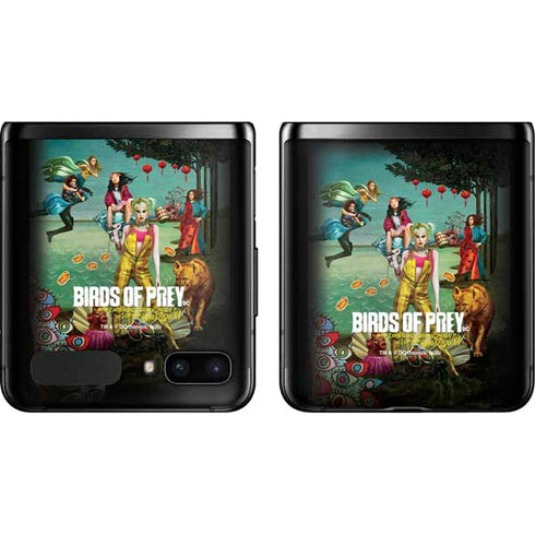 DC Comics Harley Quinn Birds of Prey Variant Movie Poster Galaxy Z Flip Skin