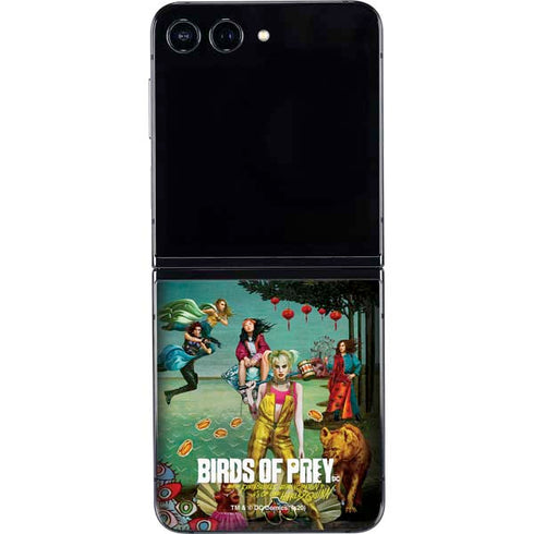 DC Comics Harley Quinn Birds of Prey Variant Movie Poster Galaxy Z Flip5 5G Skin