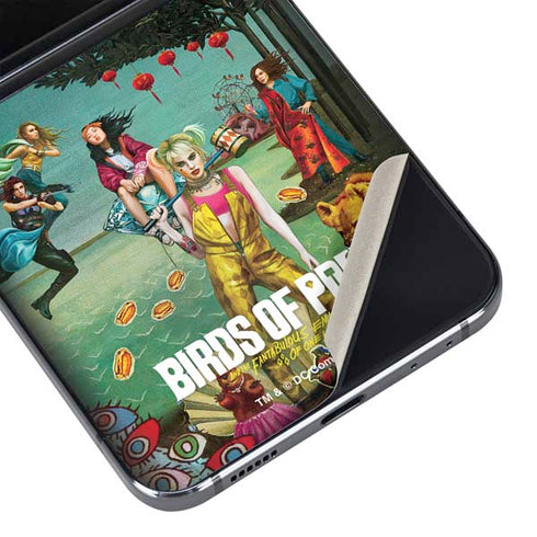 DC Comics Harley Quinn Birds of Prey Variant Movie Poster Galaxy Z Flip5 5G Skin
