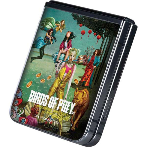 DC Comics Harley Quinn Birds of Prey Variant Movie Poster Galaxy Z Flip5 5G Skin