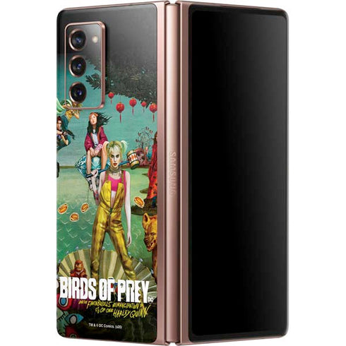 DC Comics Harley Quinn Birds of Prey Variant Movie Poster Galaxy Z Fold2 5G Skin