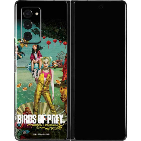 DC Comics Harley Quinn Birds of Prey Variant Movie Poster Galaxy Z Fold2 5G Skin