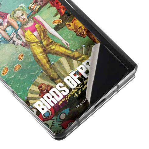 DC Comics Harley Quinn Birds of Prey Variant Movie Poster Galaxy Z Fold2 5G Skin