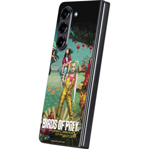 DC Comics Harley Quinn Birds of Prey Variant Movie Poster Galaxy Z Fold5 5G Skin