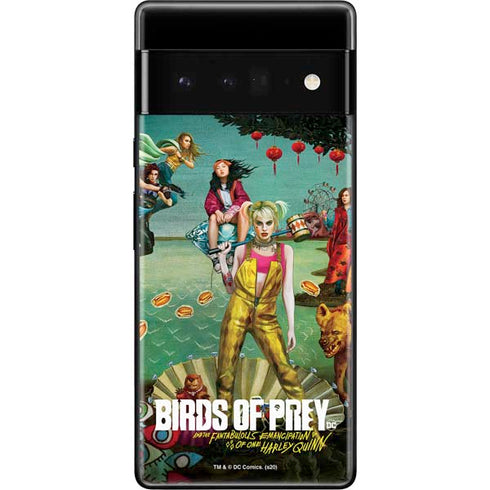 DC Comics Harley Quinn Birds of Prey Variant Movie Poster Google Pixel 6 Pro Skin