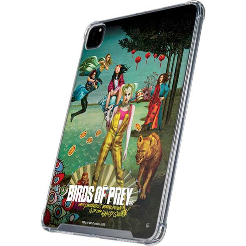 DC Comics Harley Quinn Birds of Prey Variant Movie Poster iPad Pro 12.9in (2020) Clear Case