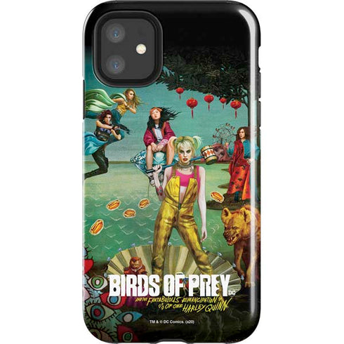 DC Comics Harley Quinn Birds of Prey Variant Movie Poster iPhone 11 Impact Case
