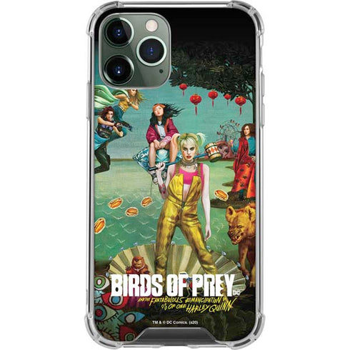 DC Comics Harley Quinn Birds of Prey Variant Movie Poster iPhone 11 Pro Max Clear Case
