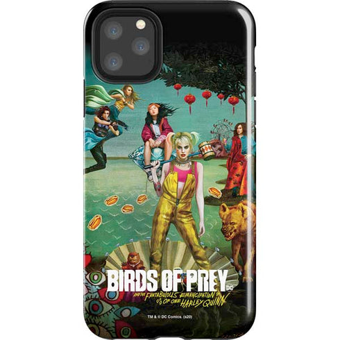 DC Comics Harley Quinn Birds of Prey Variant Movie Poster iPhone 11 Pro Max Impact Case