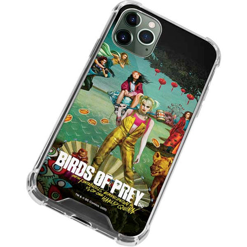 DC Comics Harley Quinn Birds of Prey Variant Movie Poster iPhone 12 Pro Clear Case
