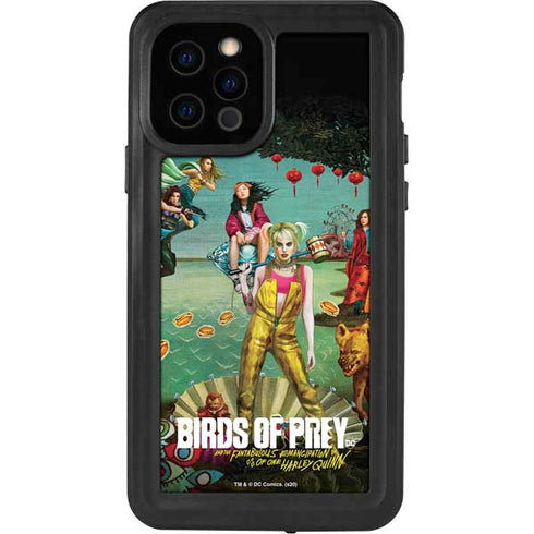 DC Comics Harley Quinn Birds of Prey Variant Movie Poster iPhone 12 Pro Waterproof Case