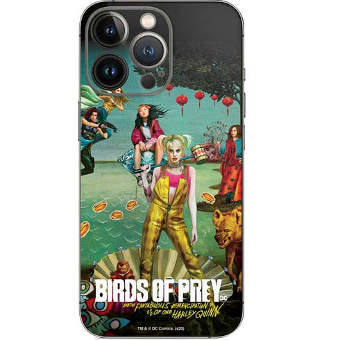 DC Comics Harley Quinn Birds of Prey Variant Movie Poster iPhone 13 Pro Skin