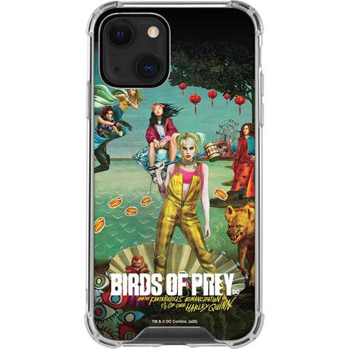 DC Comics Harley Quinn Birds of Prey Variant Movie Poster iPhone 14 Plus Clear Case