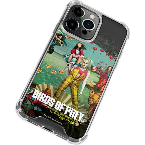 DC Comics Harley Quinn Birds of Prey Variant Movie Poster iPhone 15 Pro Max Clear Case