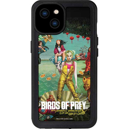 DC Comics Harley Quinn Birds of Prey Variant Movie Poster iPhone 15 Plus Waterproof Case