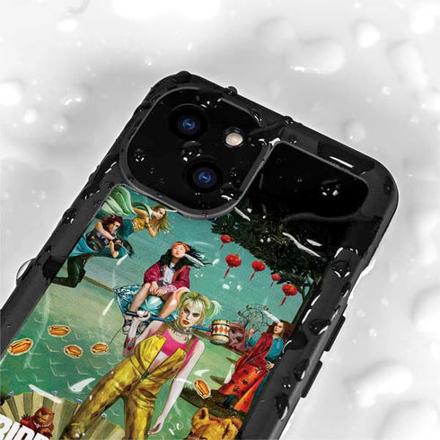 DC Comics Harley Quinn Birds of Prey Variant Movie Poster iPhone 15 Plus Waterproof Case