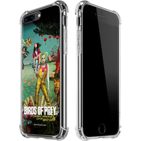 DC Comics Harley Quinn Birds of Prey Variant Movie Poster iPhone 7/8 Plus Clear Case