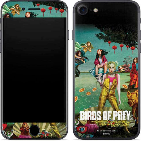 DC Comics Harley Quinn Birds of Prey Variant Movie Poster iPhone 8 Skin