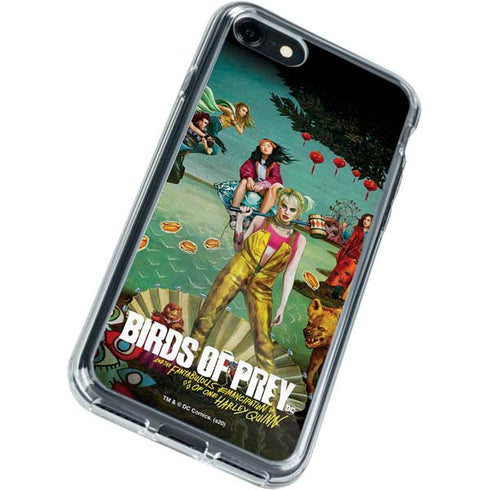 DC Comics Harley Quinn Birds of Prey Variant Movie Poster iPhone SE (2nd & 3rd Gen) Clear Case