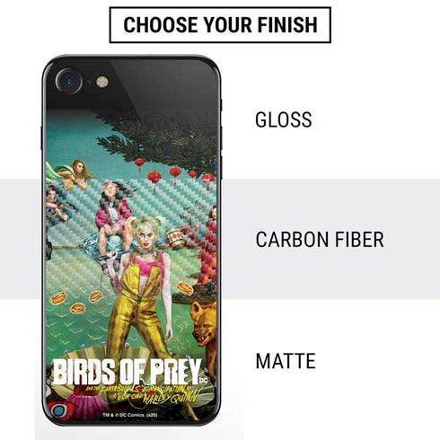 DC Comics Harley Quinn Birds of Prey Variant Movie Poster iPhone SE (2nd & 3rd Gen) Skin
