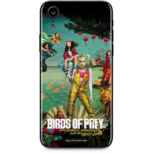 DC Comics Harley Quinn Birds of Prey Variant Movie Poster iPhone XR Skin