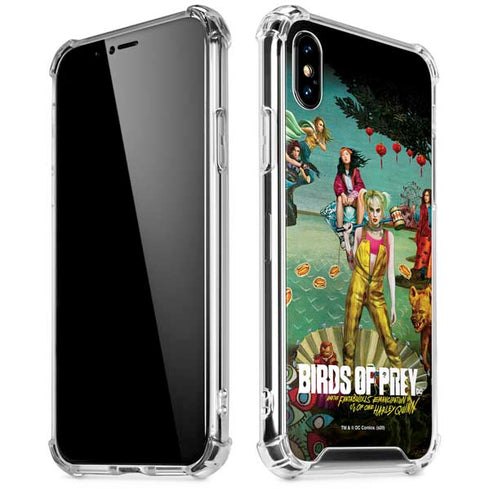 DC Comics Harley Quinn Birds of Prey Variant Movie Poster iPhone XS Max Clear Case