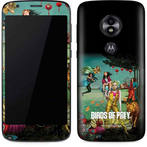 DC Comics Harley Quinn Birds of Prey Variant Movie Poster Moto E5 Play Skin