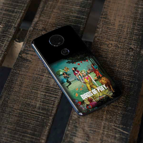 DC Comics Harley Quinn Birds of Prey Variant Movie Poster Moto E5 Plus Skin