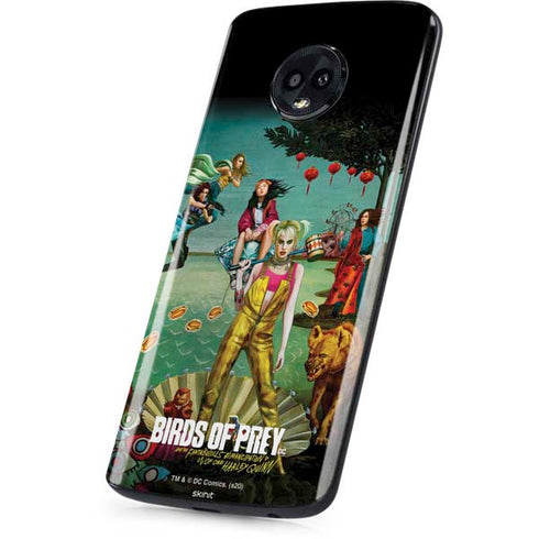 DC Comics Harley Quinn Birds of Prey Variant Movie Poster Moto G6 Skin