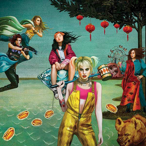 DC Comics Harley Quinn Birds of Prey Variant Movie Poster Moto G6 Skin