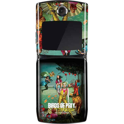 DC Comics Harley Quinn Birds of Prey Variant Movie Poster Motorola RAZR Skin