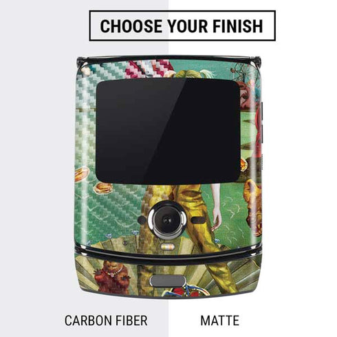 DC Comics Harley Quinn Birds of Prey Variant Movie Poster Motorola RAZR Skin