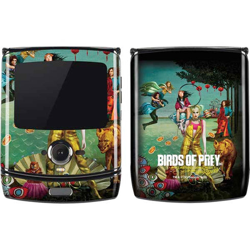 DC Comics Harley Quinn Birds of Prey Variant Movie Poster Motorola RAZR Skin
