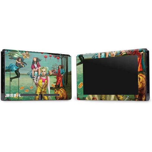 DC Comics Harley Quinn Birds of Prey Variant Movie Poster Nintendo Switch Bundle Skin