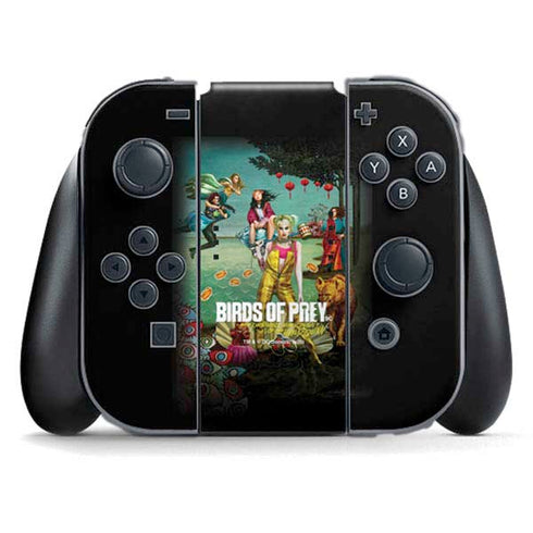 DC Comics Harley Quinn Birds of Prey Variant Movie Poster Nintendo Switch (2017-2021) Joy-Con Controller Skin