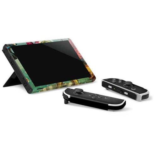 DC Comics Harley Quinn Birds of Prey Variant Movie Poster Nintendo Switch OLED (2021) Skin