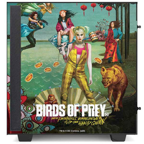 DC Comics Harley Quinn Birds of Prey Variant Movie Poster NZXT H510 Compact ATX Mid-Tower Case Skin