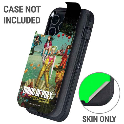 DC Comics Harley Quinn Birds of Prey Variant Movie Poster Otterbox Defender iPhone Skin