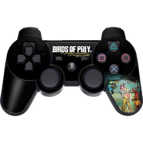DC Comics Harley Quinn Birds of Prey Variant Movie Poster PS3 Dual Shock wireless controller Skin
