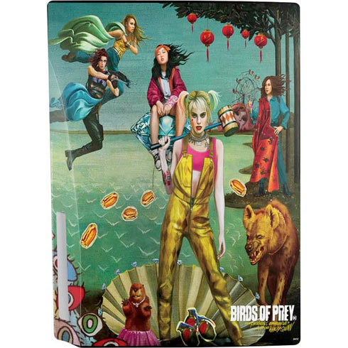 DC Comics Harley Quinn Birds of Prey Variant Movie Poster PS5 Console Skin