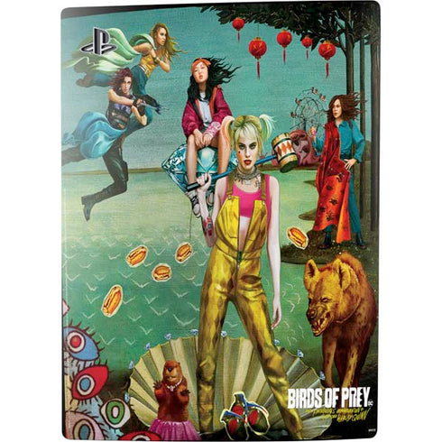 DC Comics Harley Quinn Birds of Prey Variant Movie Poster PS5 Digital Edition Console Skin