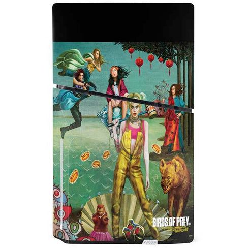 DC Comics Harley Quinn Birds of Prey Variant Movie Poster PS5 Slim Disk Console Skin