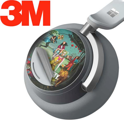 DC Comics Harley Quinn Birds of Prey Variant Movie Poster Surface Headphones Skin