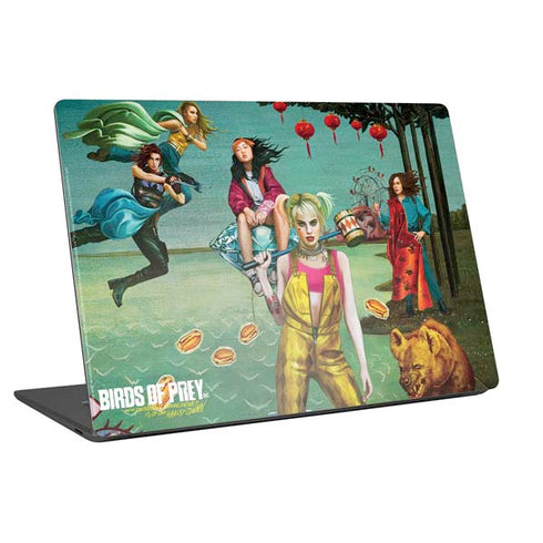DC Comics Harley Quinn Birds of Prey Variant Movie Poster Universal Laptop 13in (10.6 x 7.6in) Skin