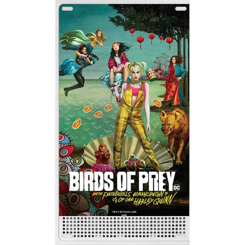 DC Comics Harley Quinn Birds of Prey Variant Movie Poster Xbox Series S Bundle Skin