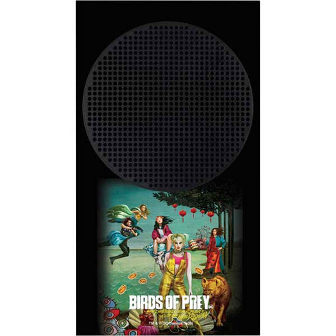 DC Comics Harley Quinn Birds of Prey Variant Movie Poster Xbox Series S Console Skin