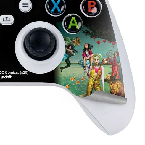 DC Comics Harley Quinn Birds of Prey Variant Movie Poster Xbox Series S Controller Skin